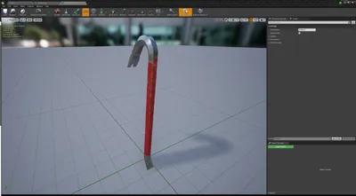 Different perspective for the crowbar asset.