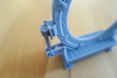 Close-up of the 3D Printed Model
