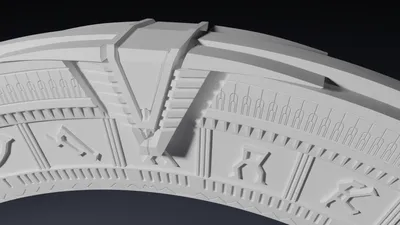 High Poly Details at the Top